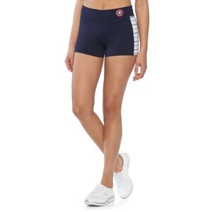 Captain America Yoga Shortie Shorts